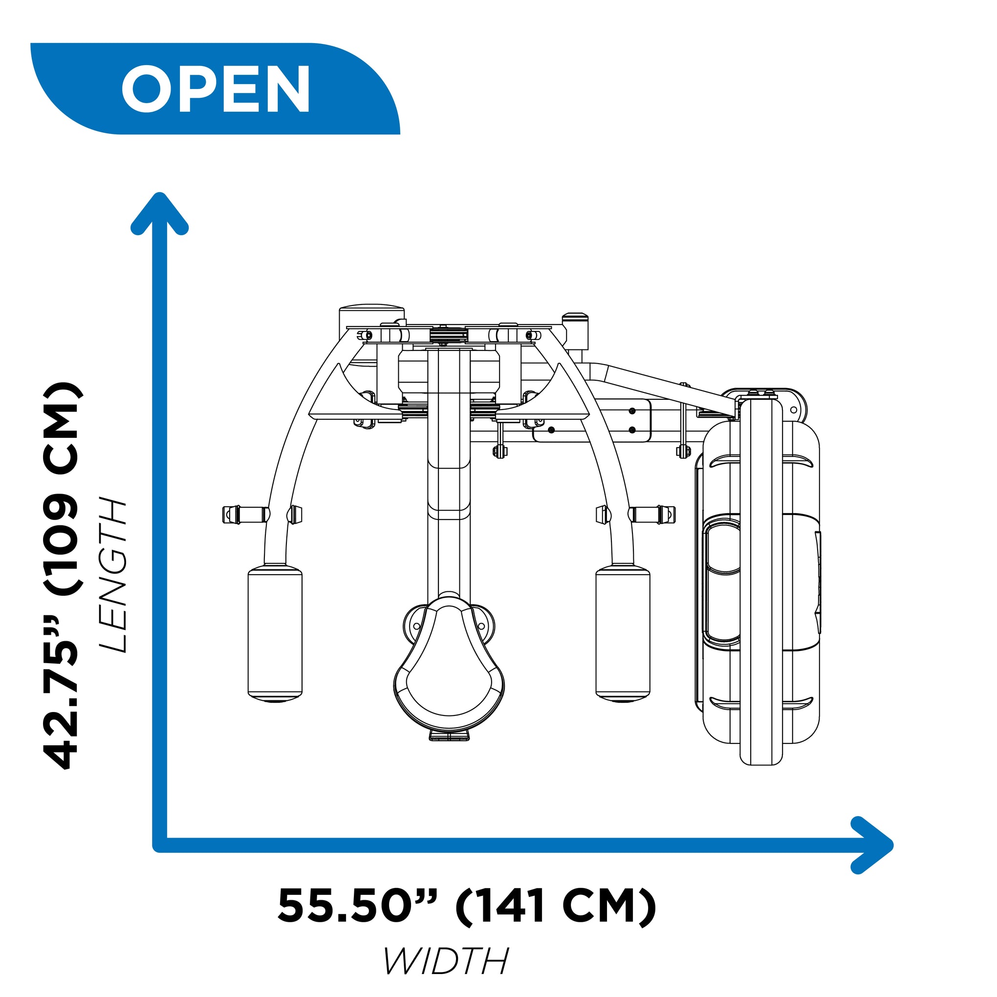 Hoist Club Line Lateral Raise CL-3502
