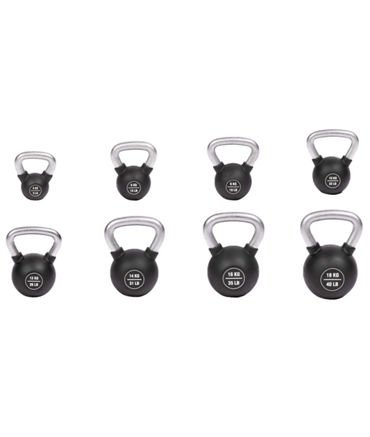 X-IMPACT™ Rubber Coated Kettlebells Package Light
