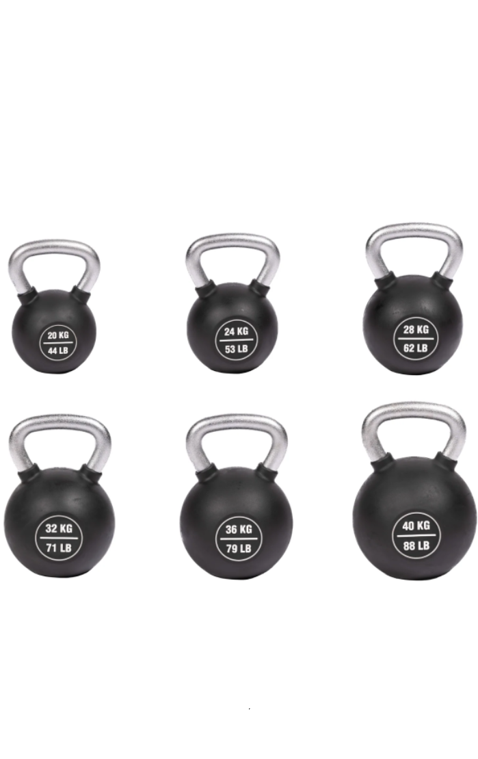 X-IMPACT™ Rubber Coated Kettlebells Package Heavy