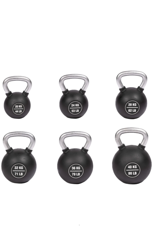 X-IMPACT™ Rubber Coated Kettlebells Package Heavy